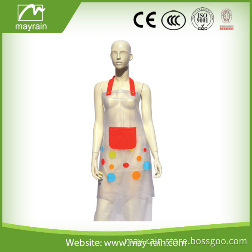 Hot Sell PVC Waterproof Plastic PVC Waist Aprons for women